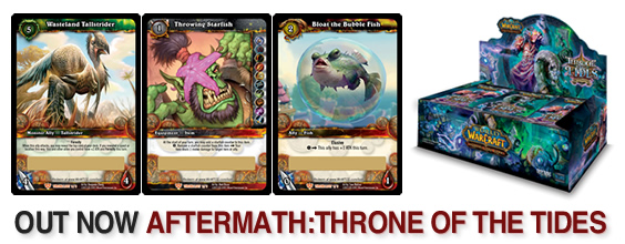 Throne of the Tides WoW TCG Loot Cards