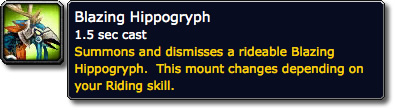 Blazing Hippogryph