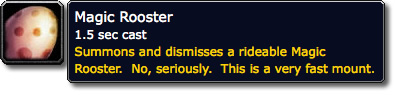 Magic Rooster Mount