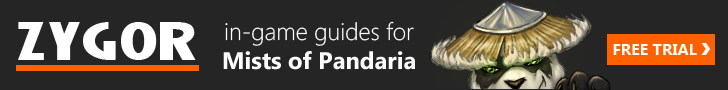 Zygor WoW Guides for Mists of Pandaria