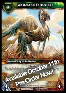 Wasteland Tallstrider Loot Card Pre-Order